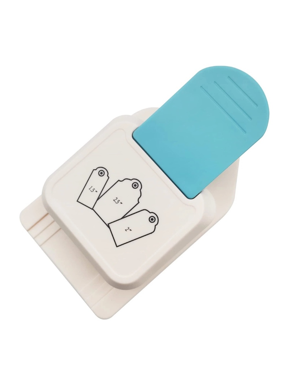 3 in 1 Craft Tag Punch 1.5/2/2.5 Inch Gift Tag Paper Puncher Scrapbook